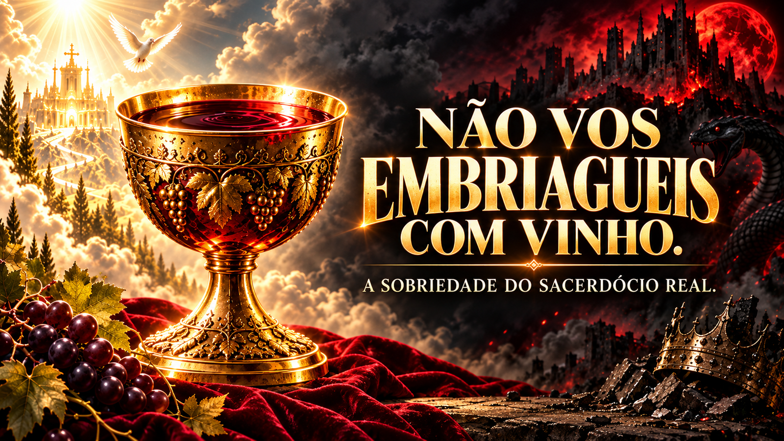 NÃO VOS EMBRIAGUEIS